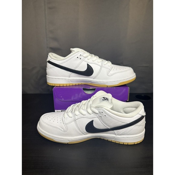 Brand New Nike SB Dunk Low White Gum Sz 9.5 (CD2563-101) Ship Fast ! main image 5
